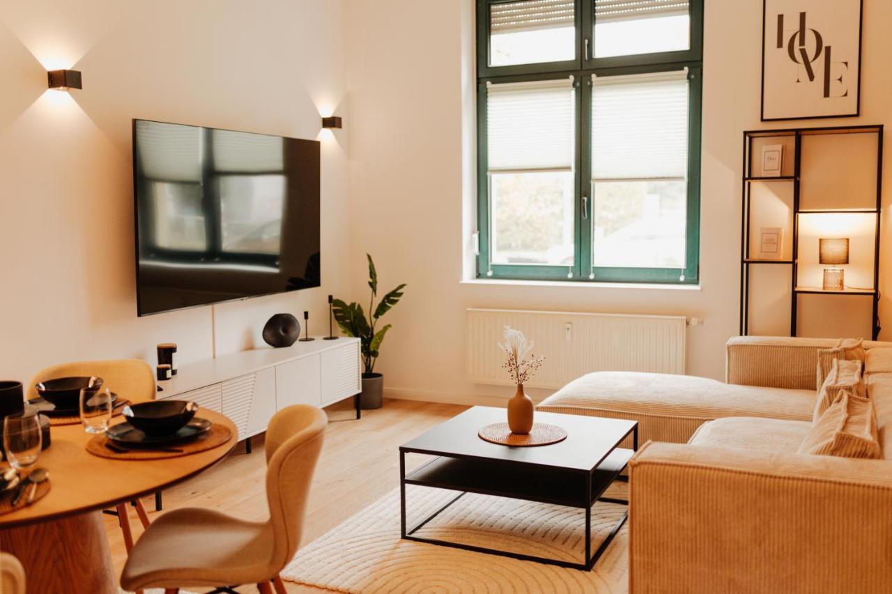 Design Apartment Stadtfeld-Ost Mit Netflix & 2 Schlafzimmern 마그데부르크 외부 사진